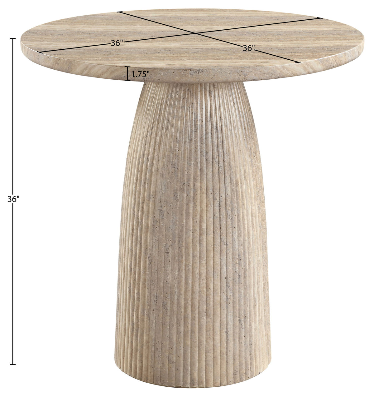 Venosa - Traverine Table