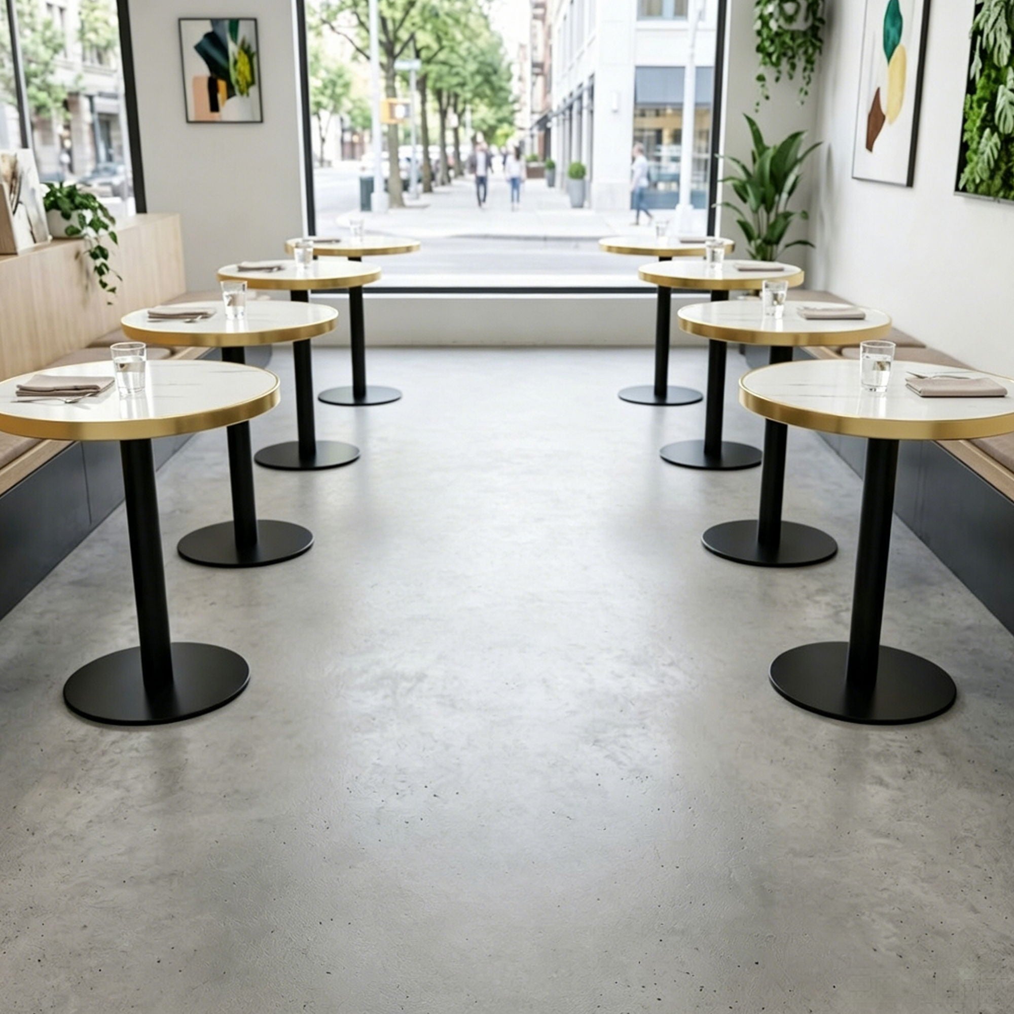 Elegant Round Bistro Table
