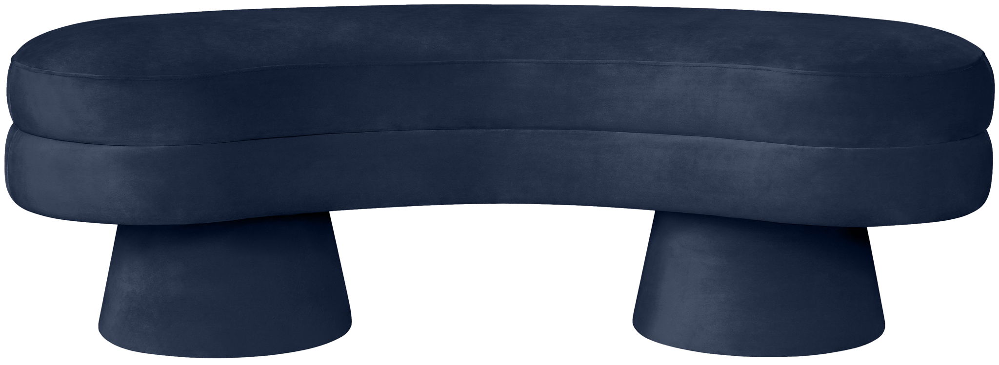 Zenna - Velvet Bench