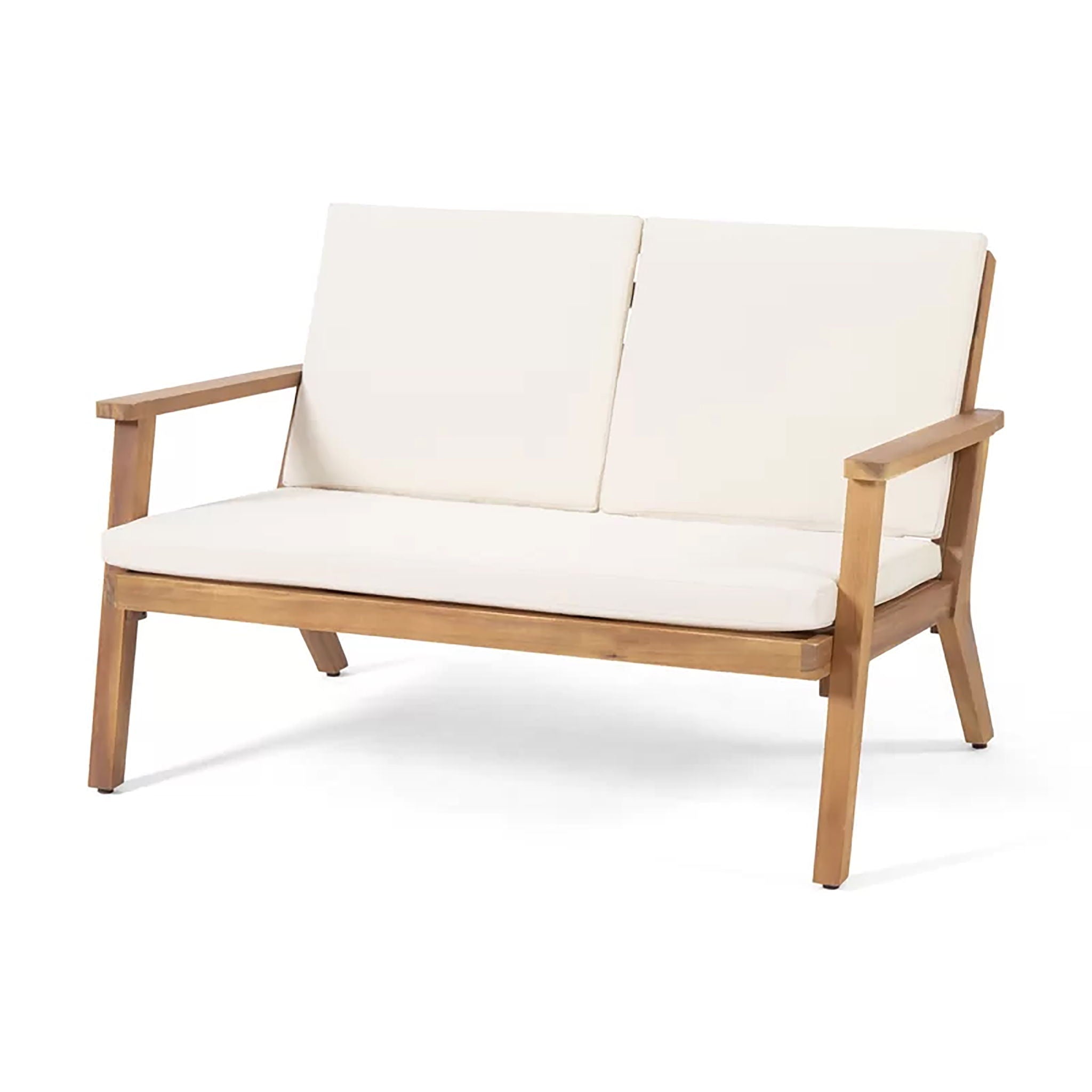 Avacyn - Outdoor Acacia Wood 4 Seater Chat Set With Cushions