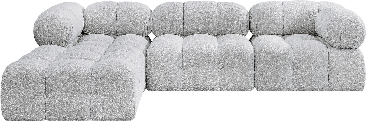 Ames - 4 Piece Fabric Modular Sectional