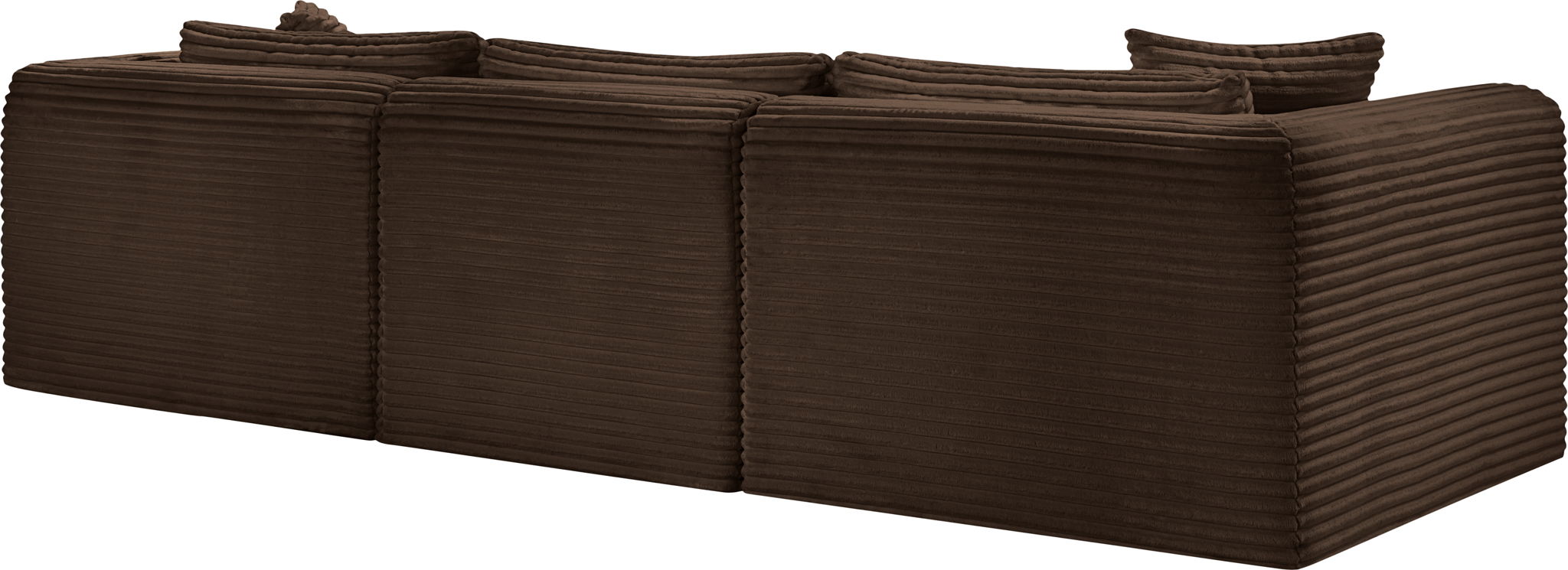 Shaggy - 4 Piece Modular Sectional