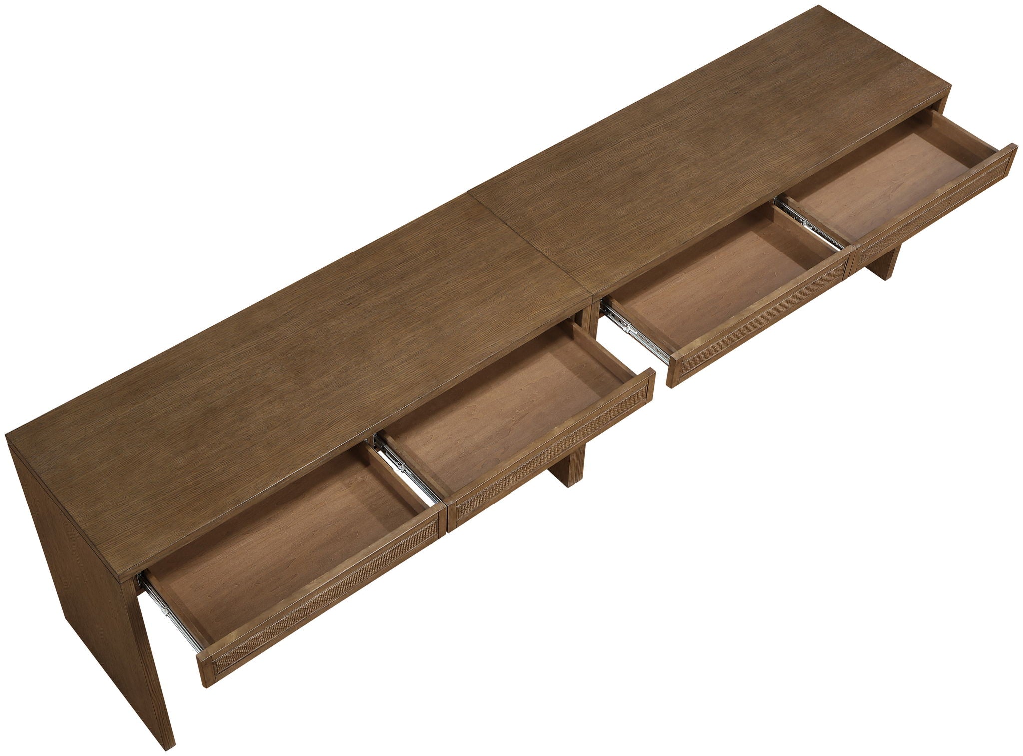 Avro - Solid Wood And Oak Veneer Desk