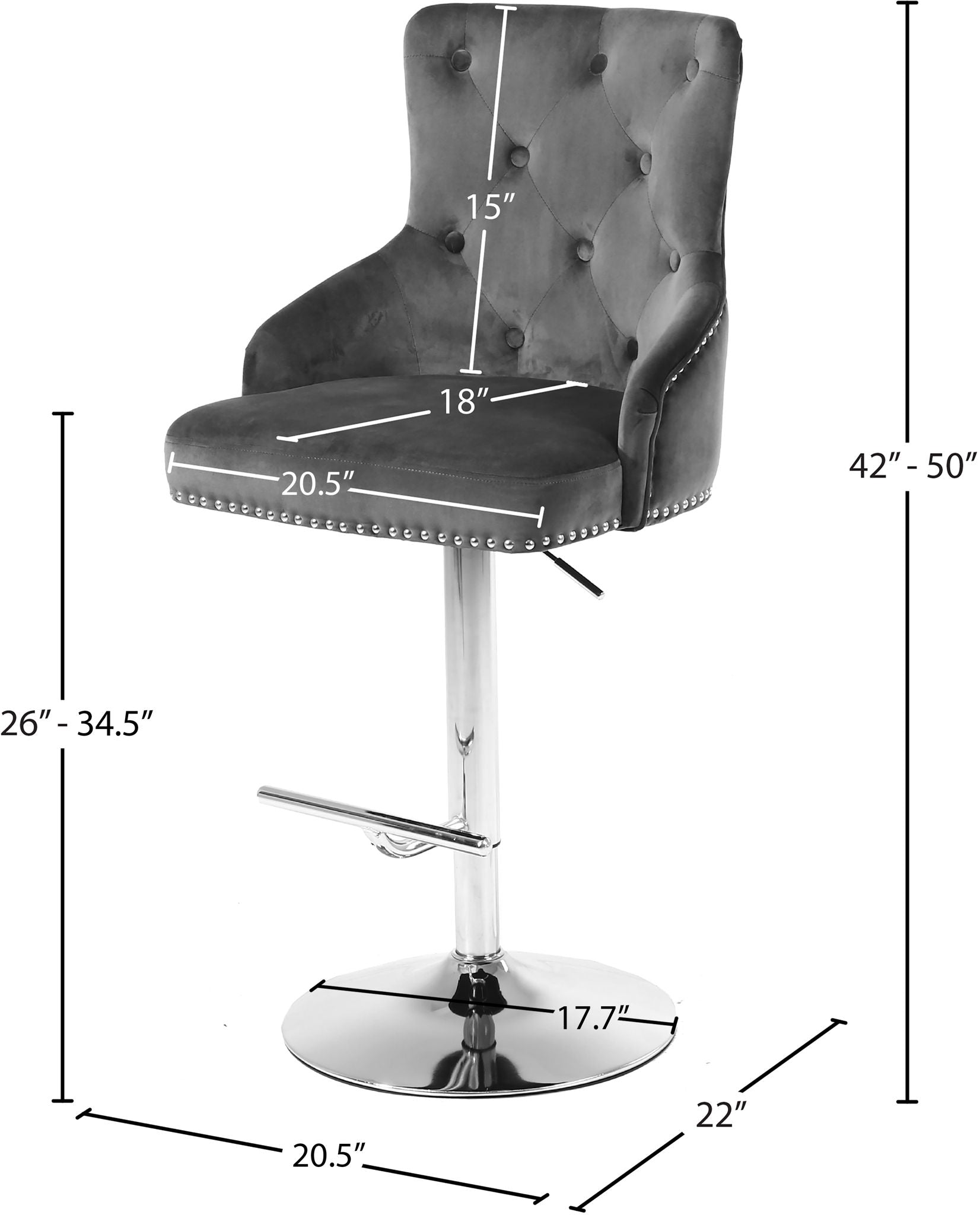 Claude - Adjustable Stool