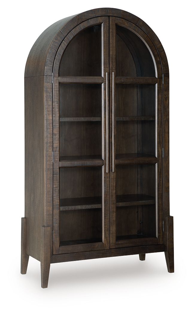 Benhall - Accent Cabinet - Dark Brown