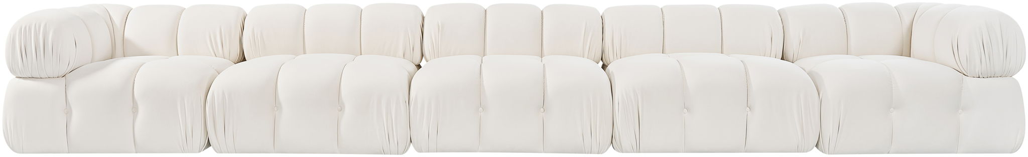 Orin - Fabric Velvet 5 Piece Modular Sofa