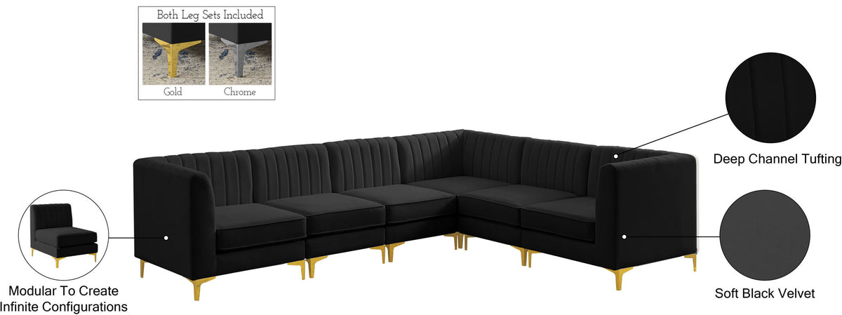 Alina - 6 Piece Sectional