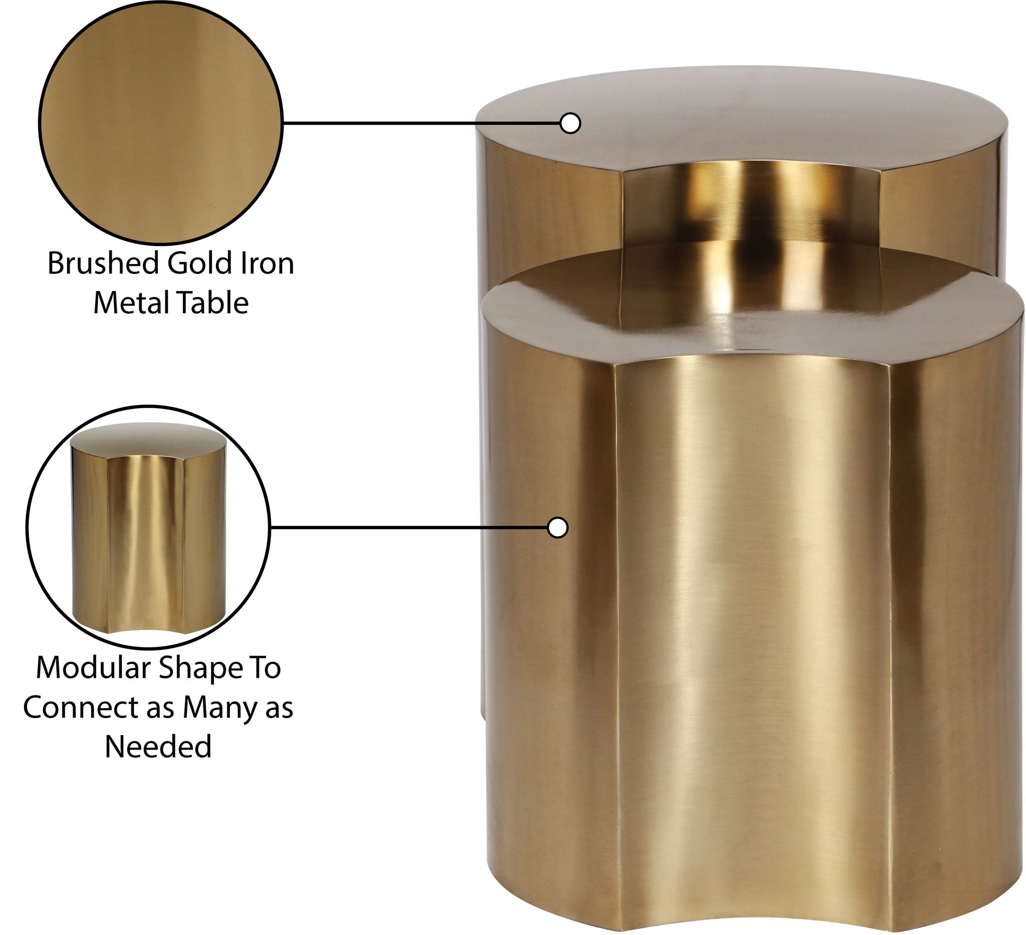 Dimple - Modular End Table