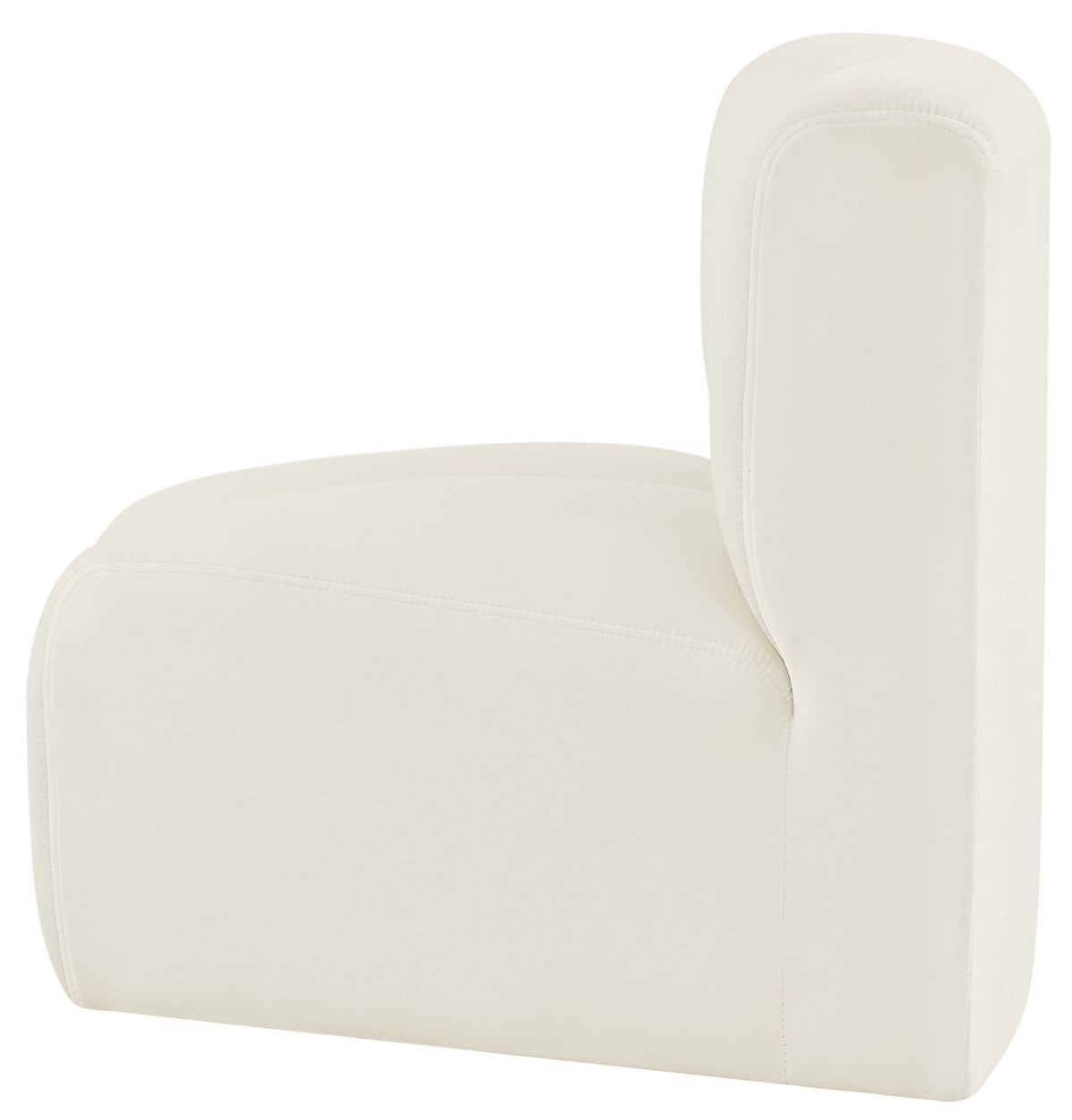 Arc - Velvet Curved Corner Chair