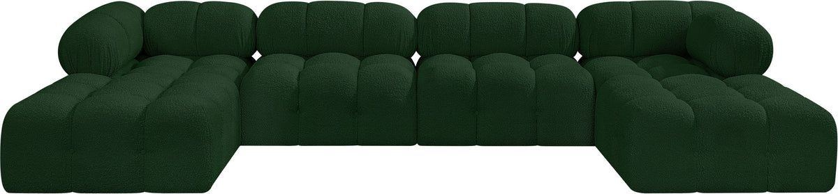 Ames - 6 Piece Fabric Modular U-Shaped Sectional
