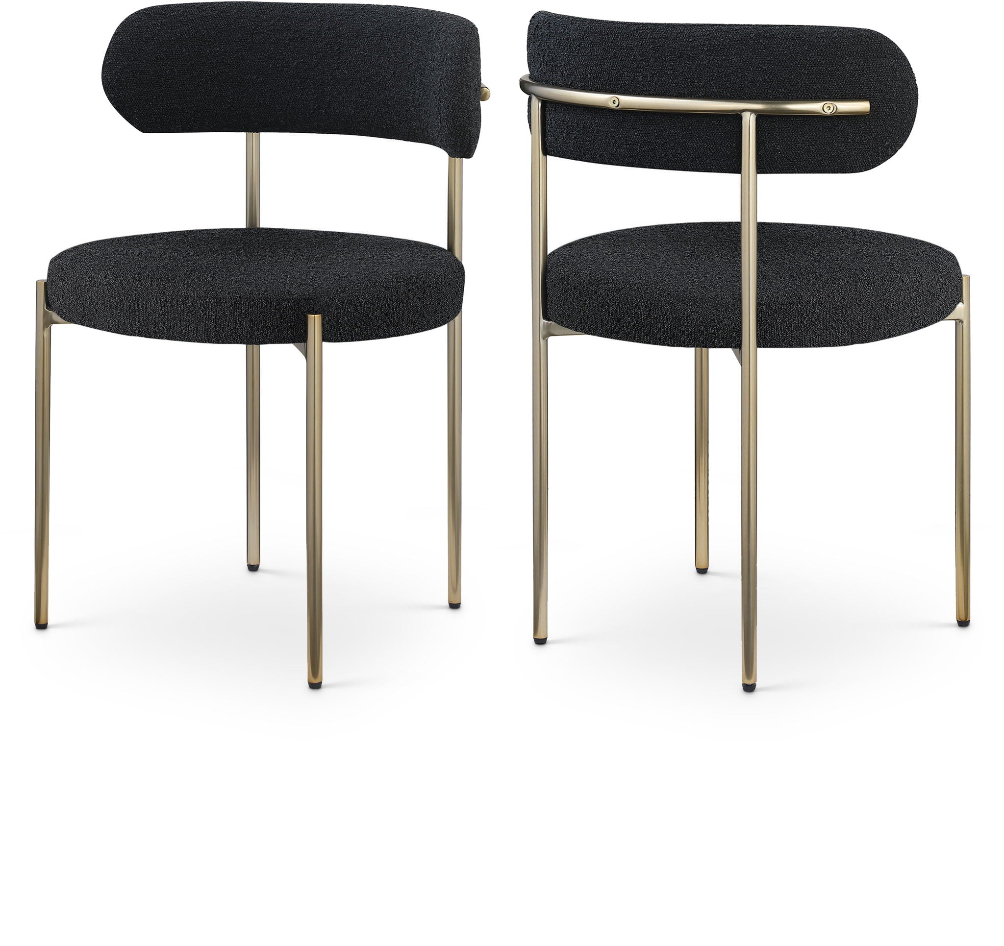 Beacon - Boucle Fabric Dining Chair (Set of 2)