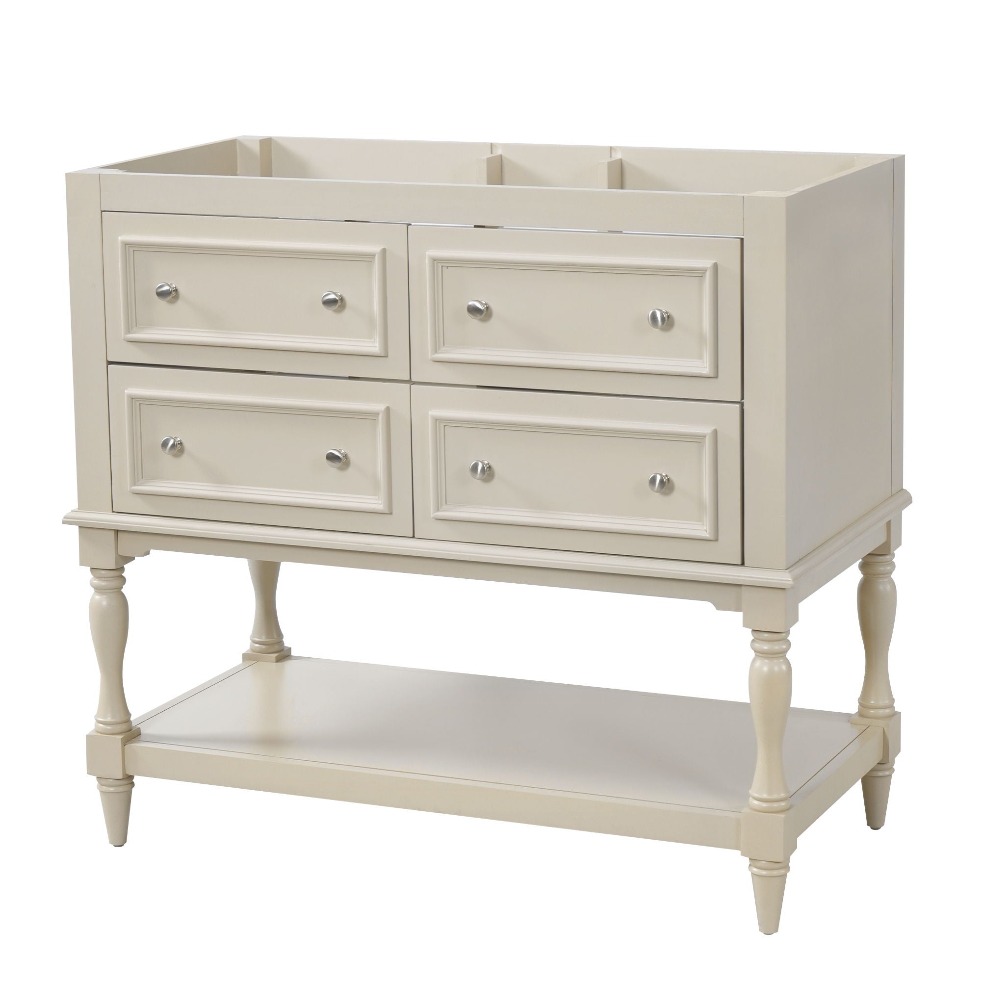 Modern Bathroom Vanity Cabinet With 4 Drawers
