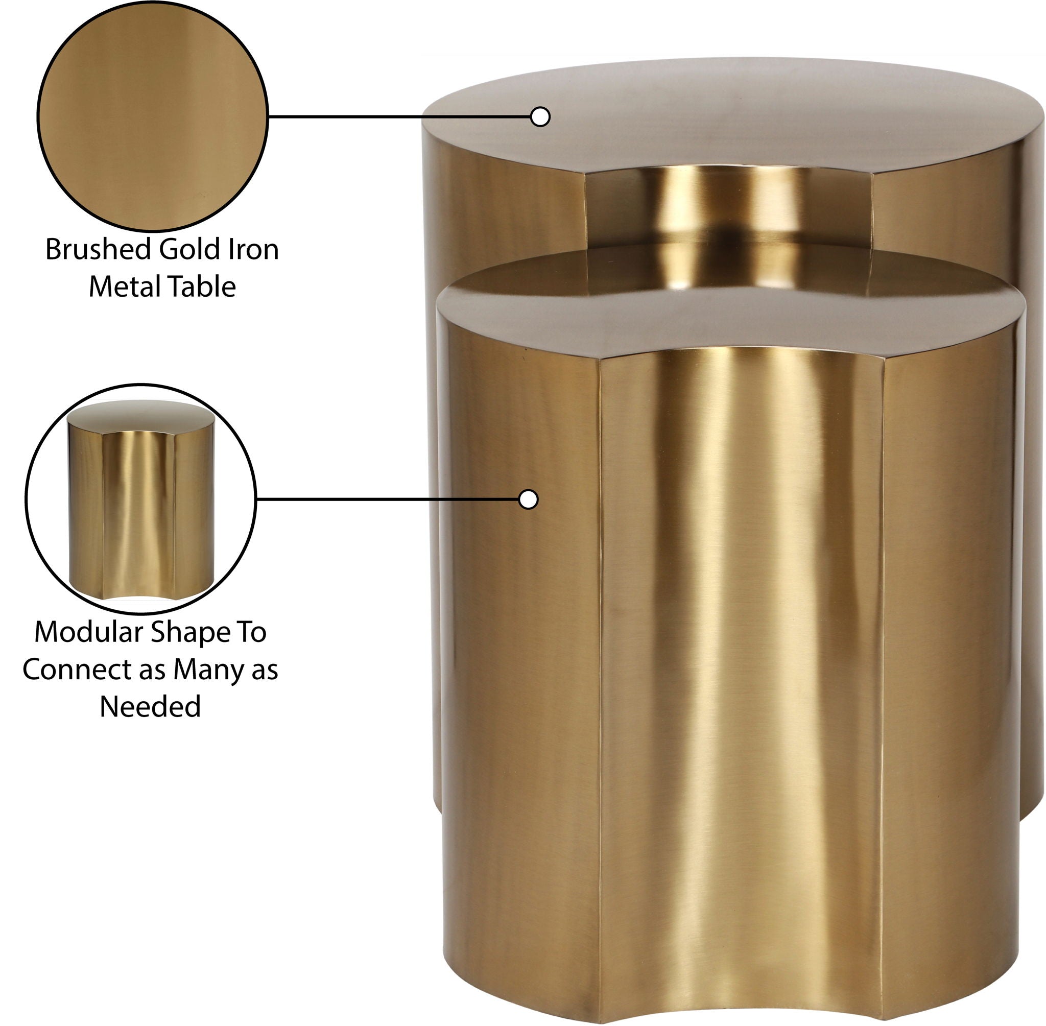 Dimple - Modular End Table