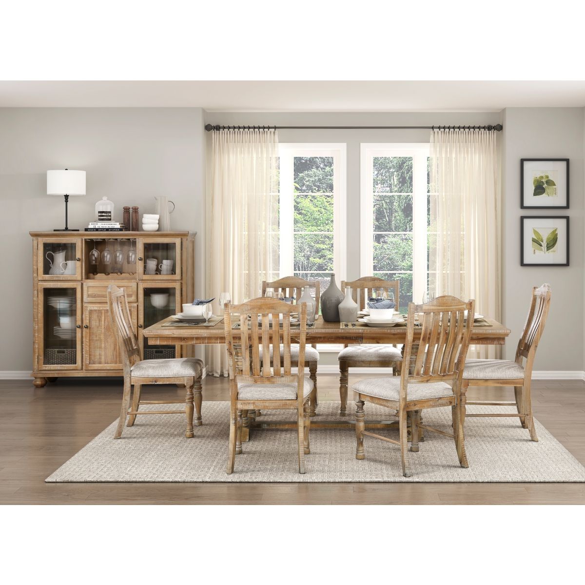 Weatherford - Dining Table - Natural