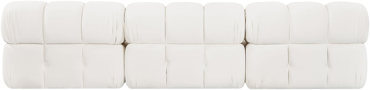 Orin - Velvet 3 Piece Modular Sofa