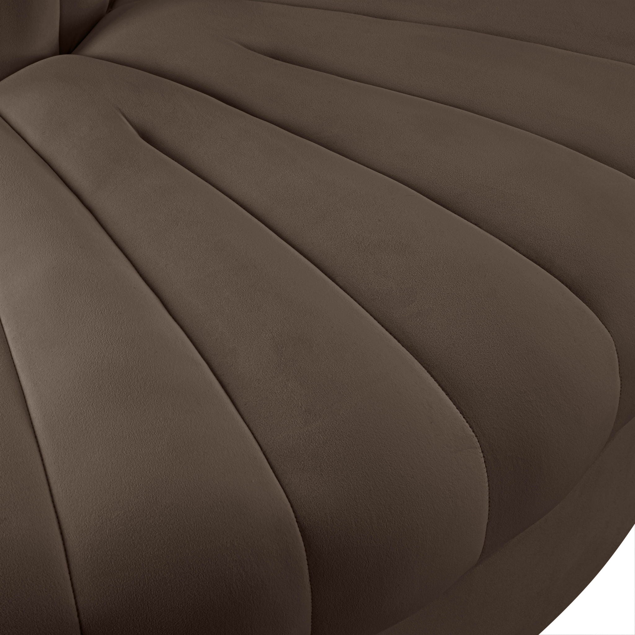 Rummi - Velvet Performance Fabric Upholstered Modular Chair