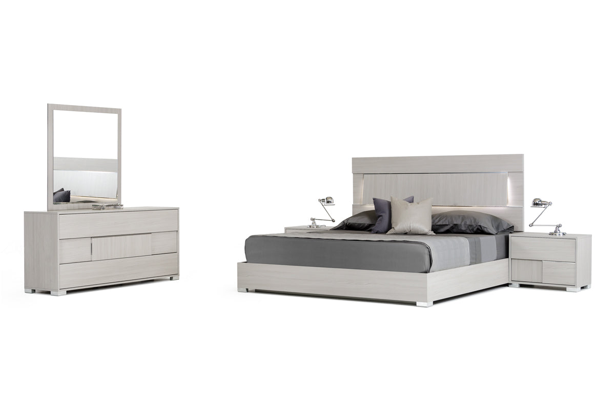 Ethan Italian Modern Grey Dresser