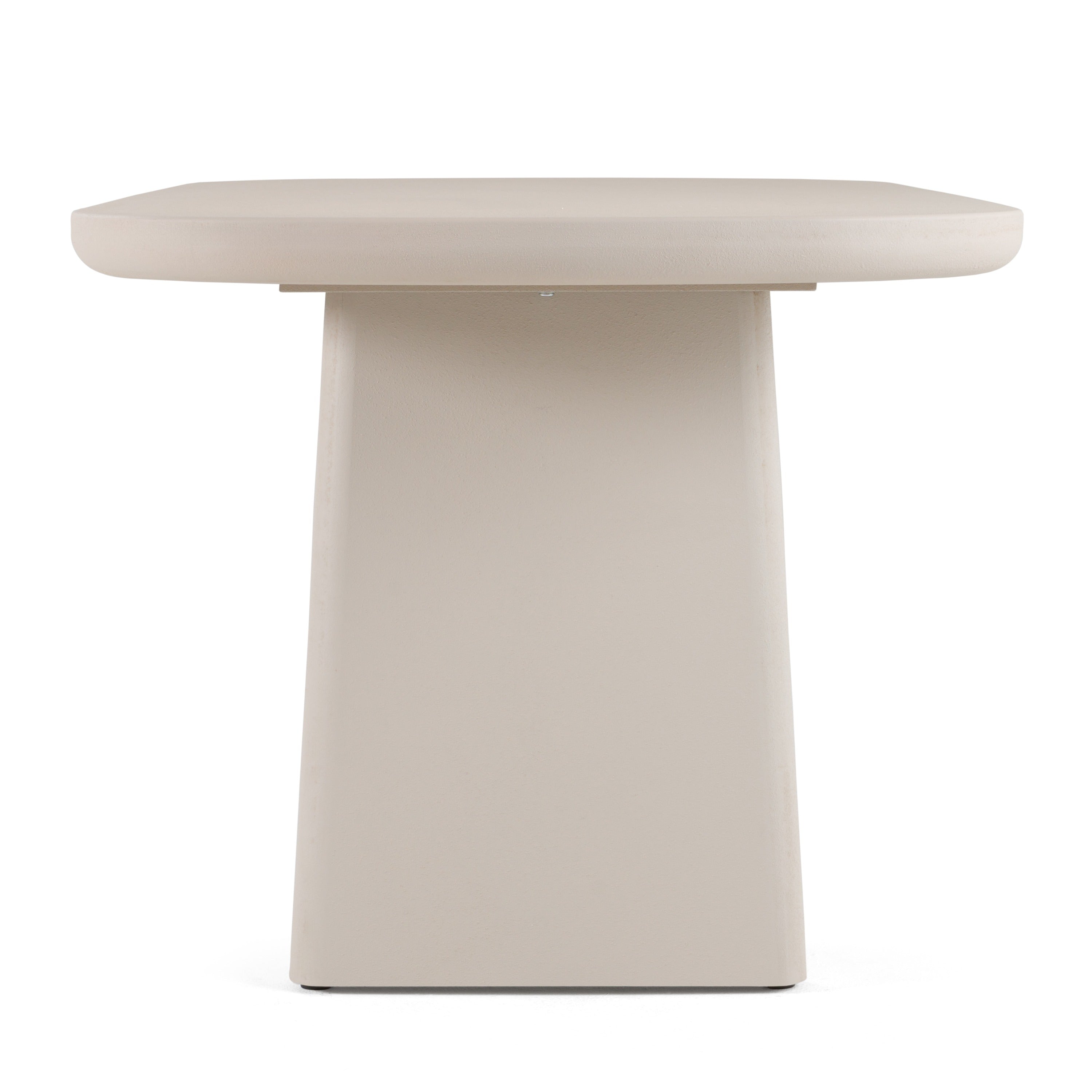 Modrest - Evermore Modern Grey Faux Cement Coffee Table