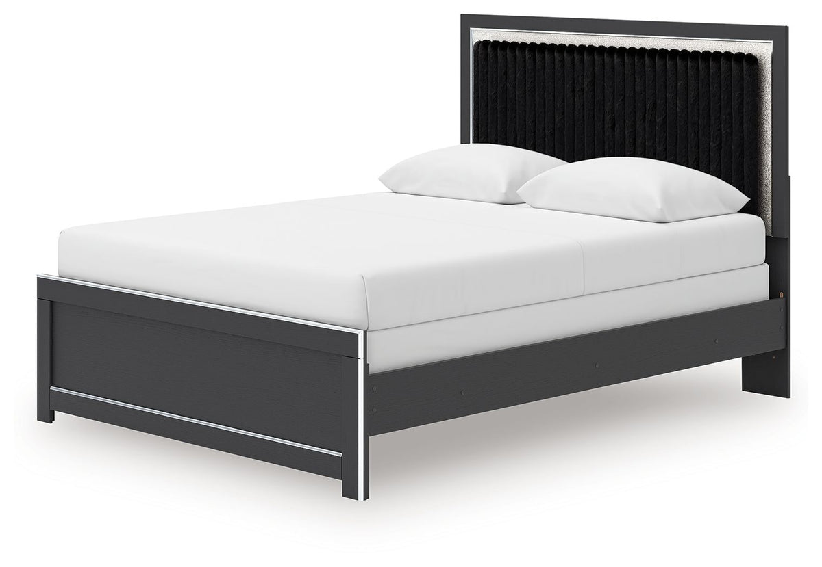 Zuraleus - Upholstered Panel Bed
