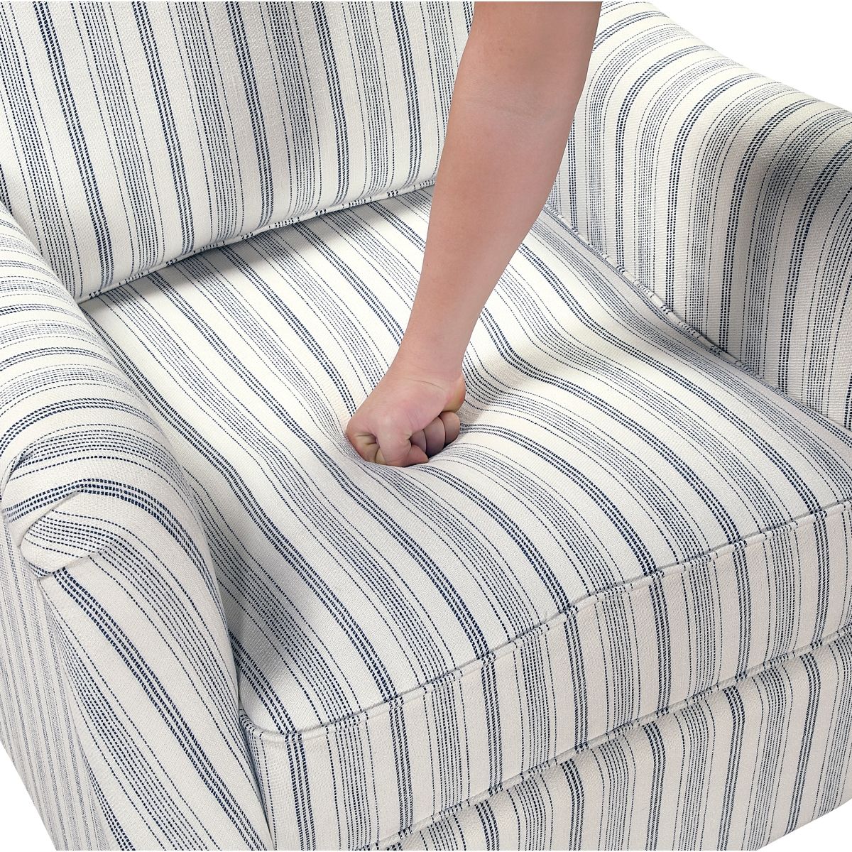 Bowden - Swivel Chair - Pearl Silver