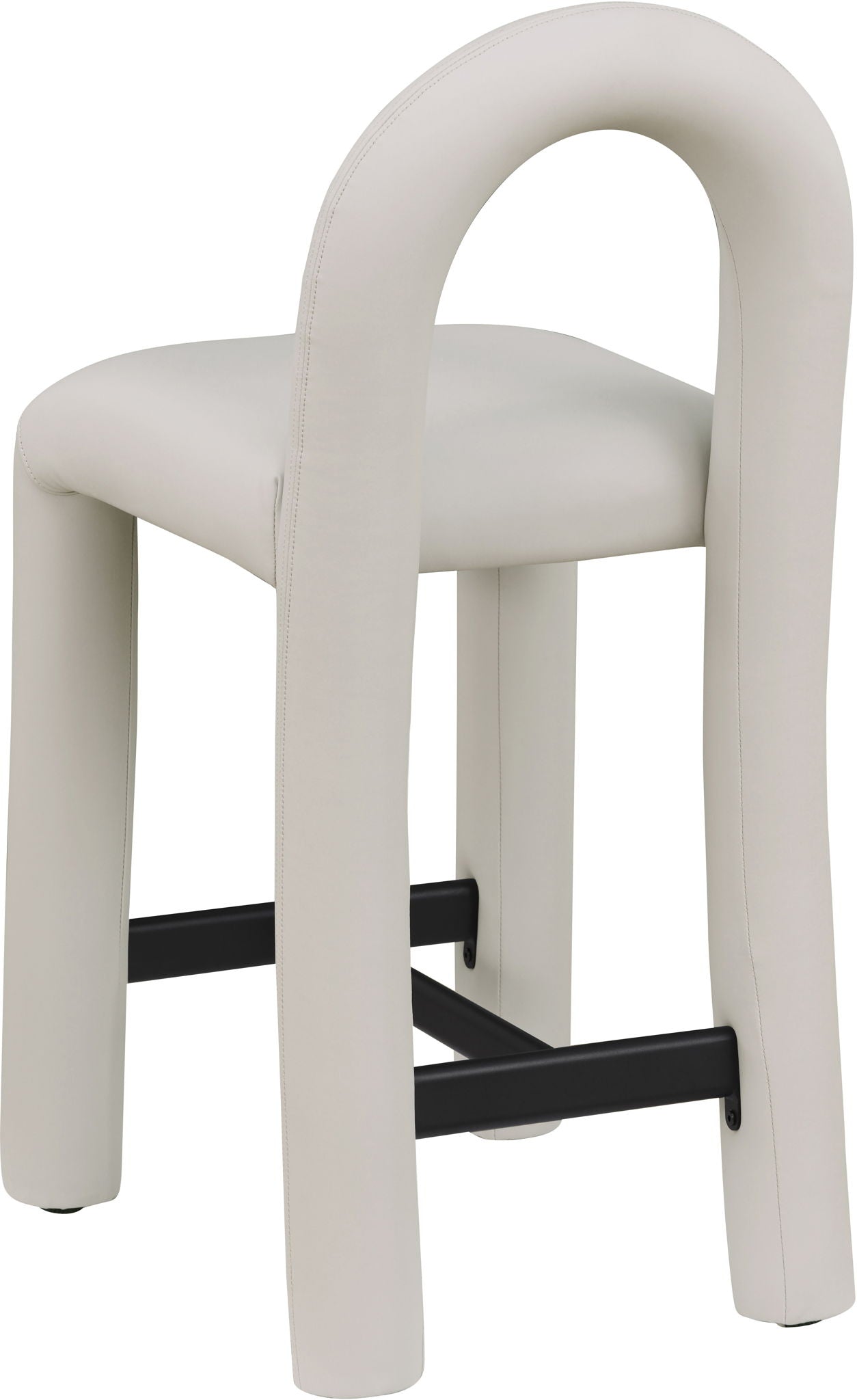 Amari - Faux Leather Stool