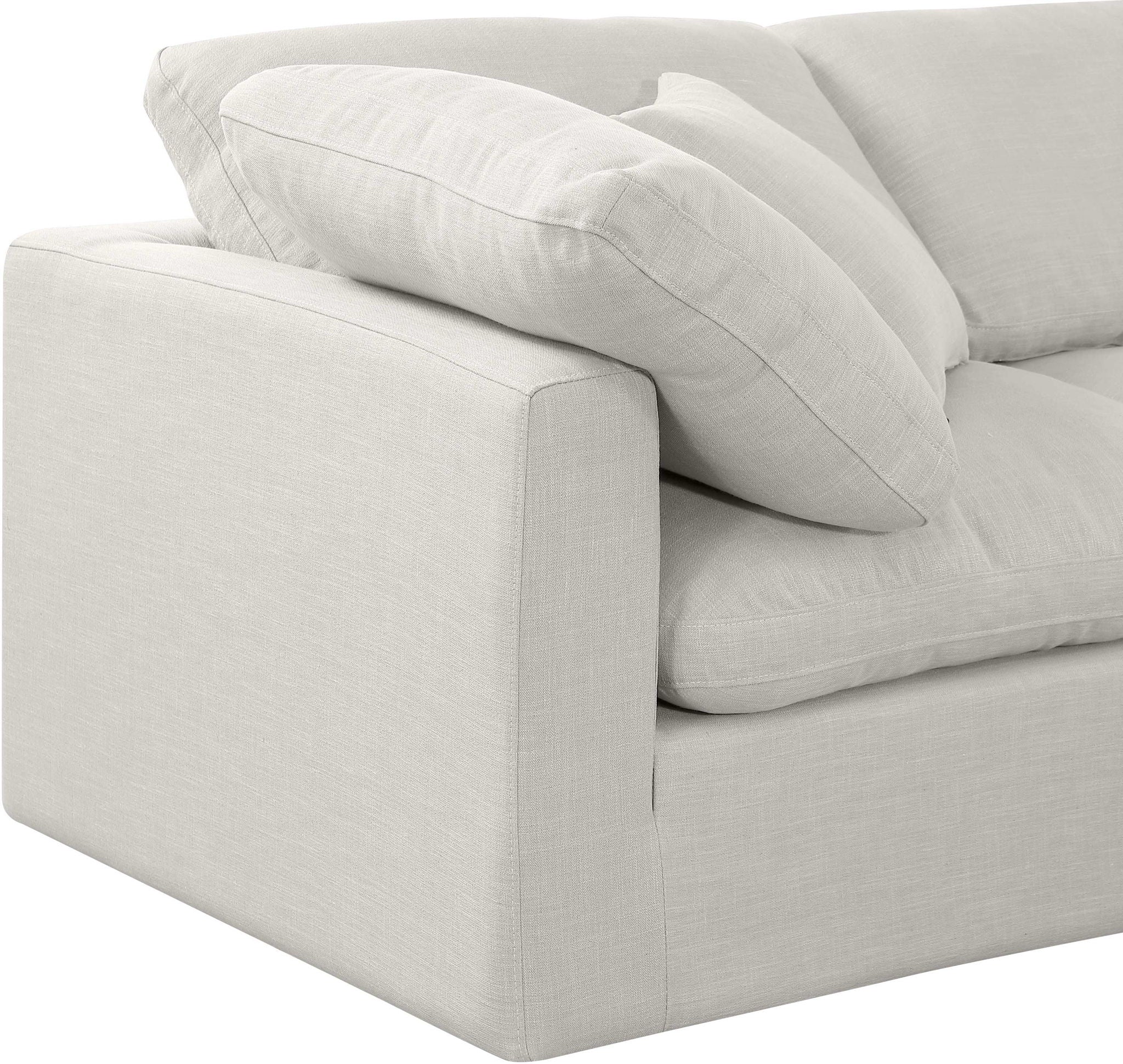 Indulge - Linen 4 Piece Modular Sectional