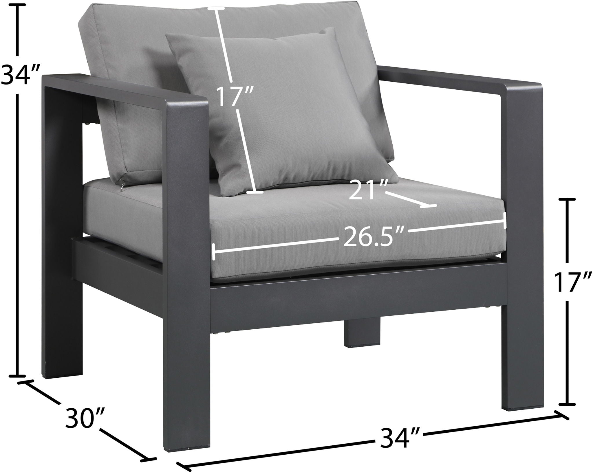 Nizuc - Outdoor Patio Arm Chair