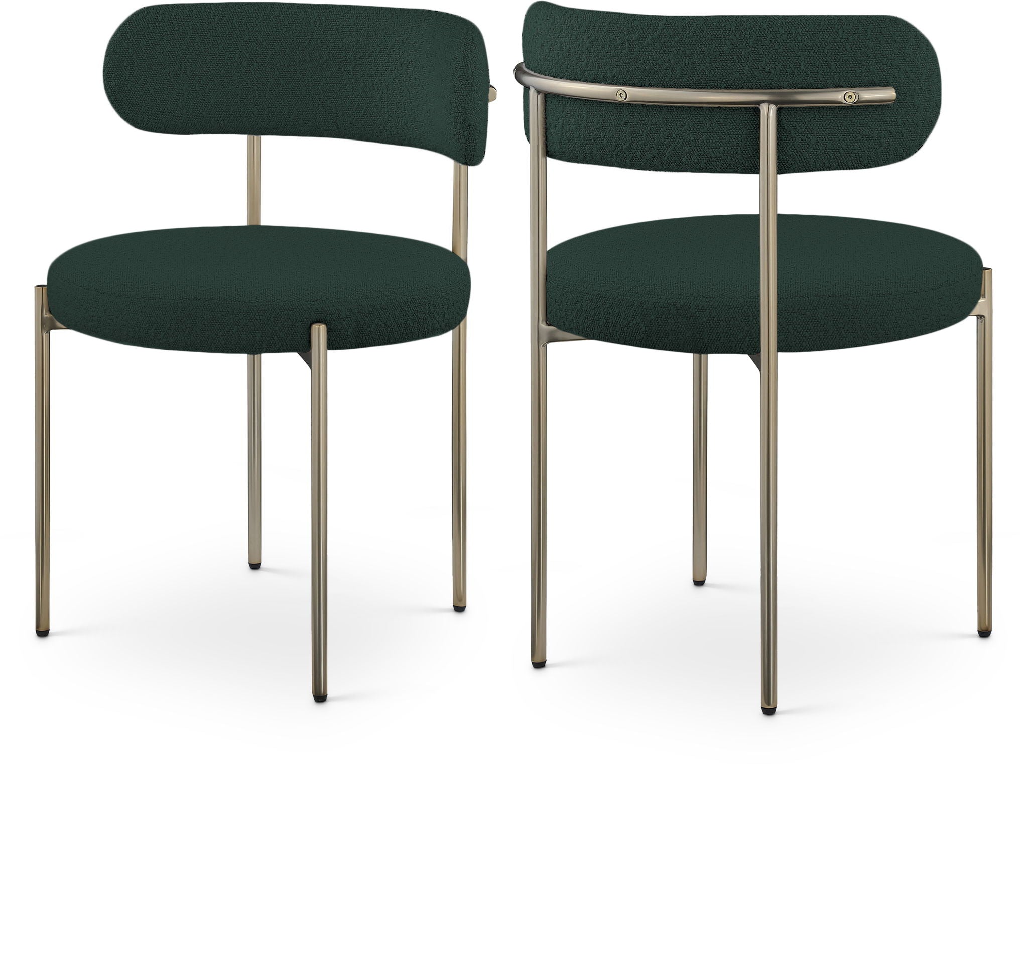 Beacon - Boucle Fabric Dining Chair (Set of 2)