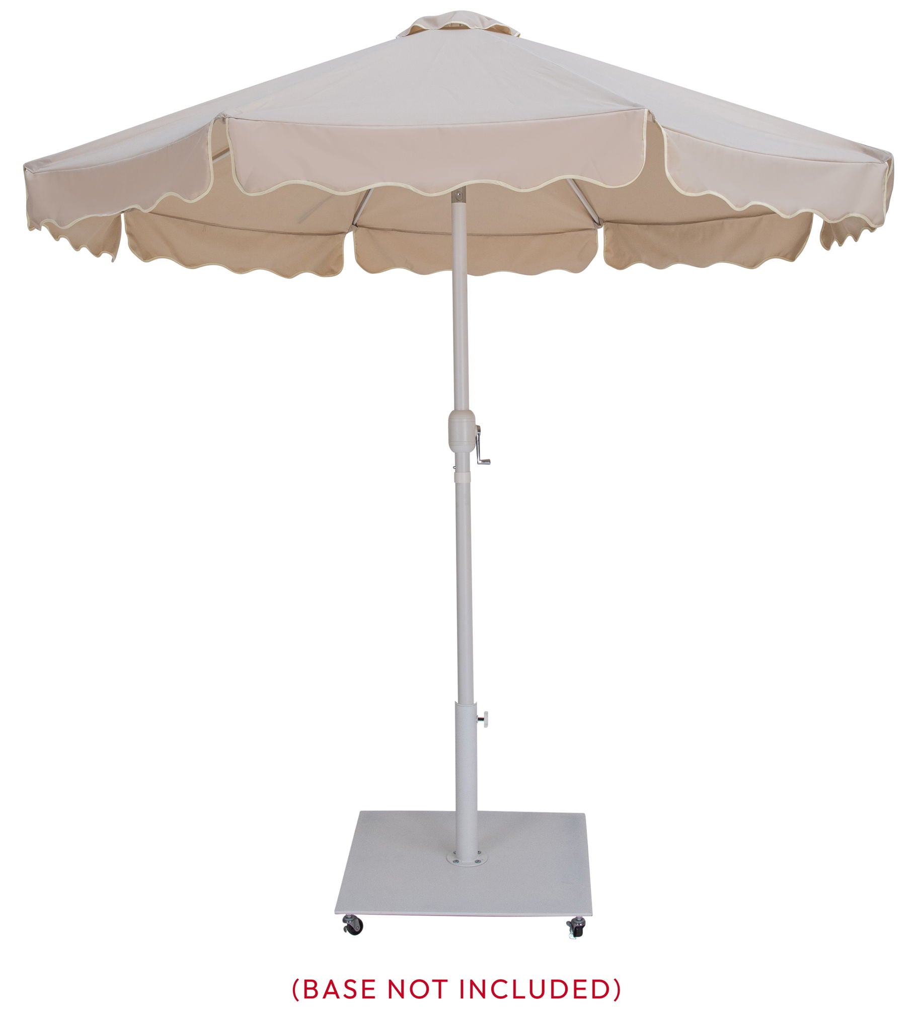 Amalfi - Patio Umbrella - White Pole