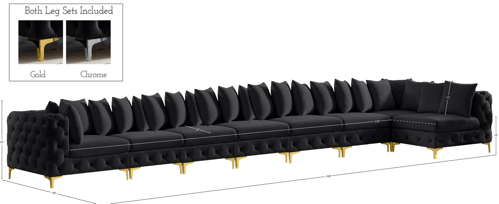 Tremblay - 8 Piece Modular Sectional