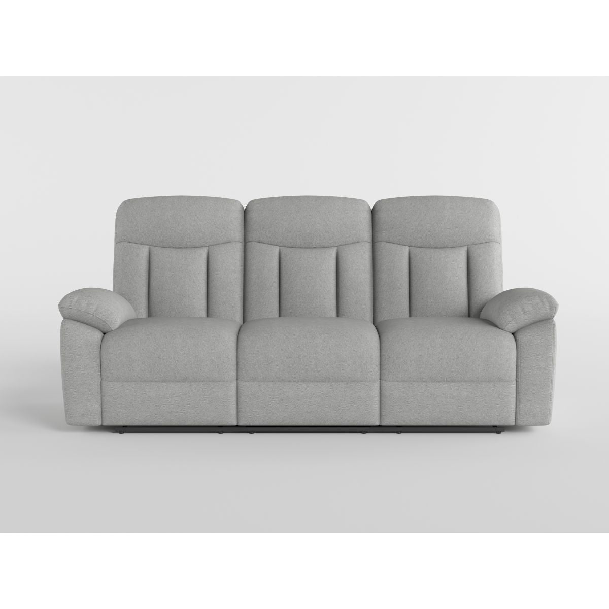 Jules - Double Reclining Sofa - Gray