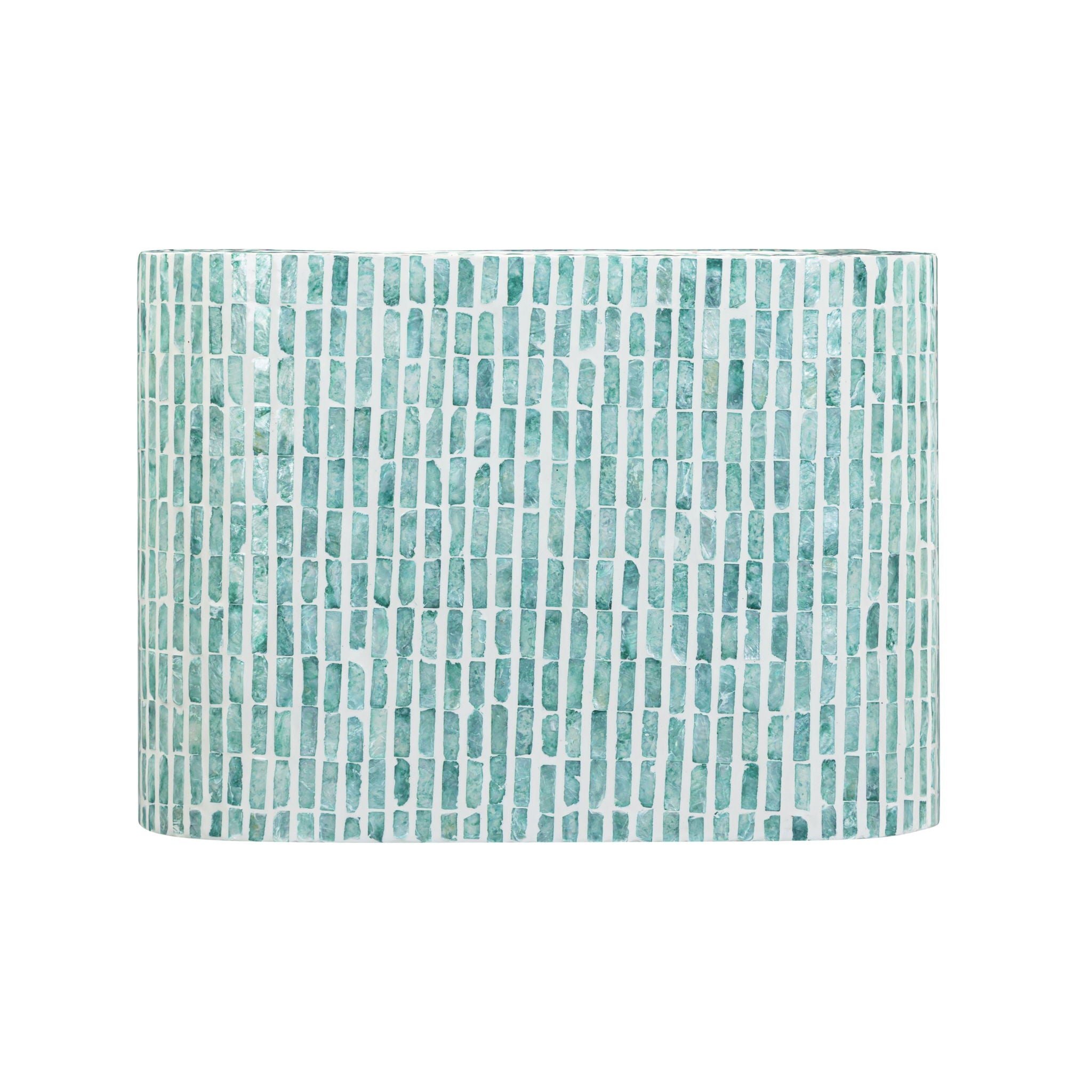 Jess - Capiz Shell Nightstand - Blue