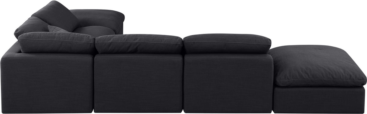 Indulge - Linen 6 Piece Modular Armless Sectional
