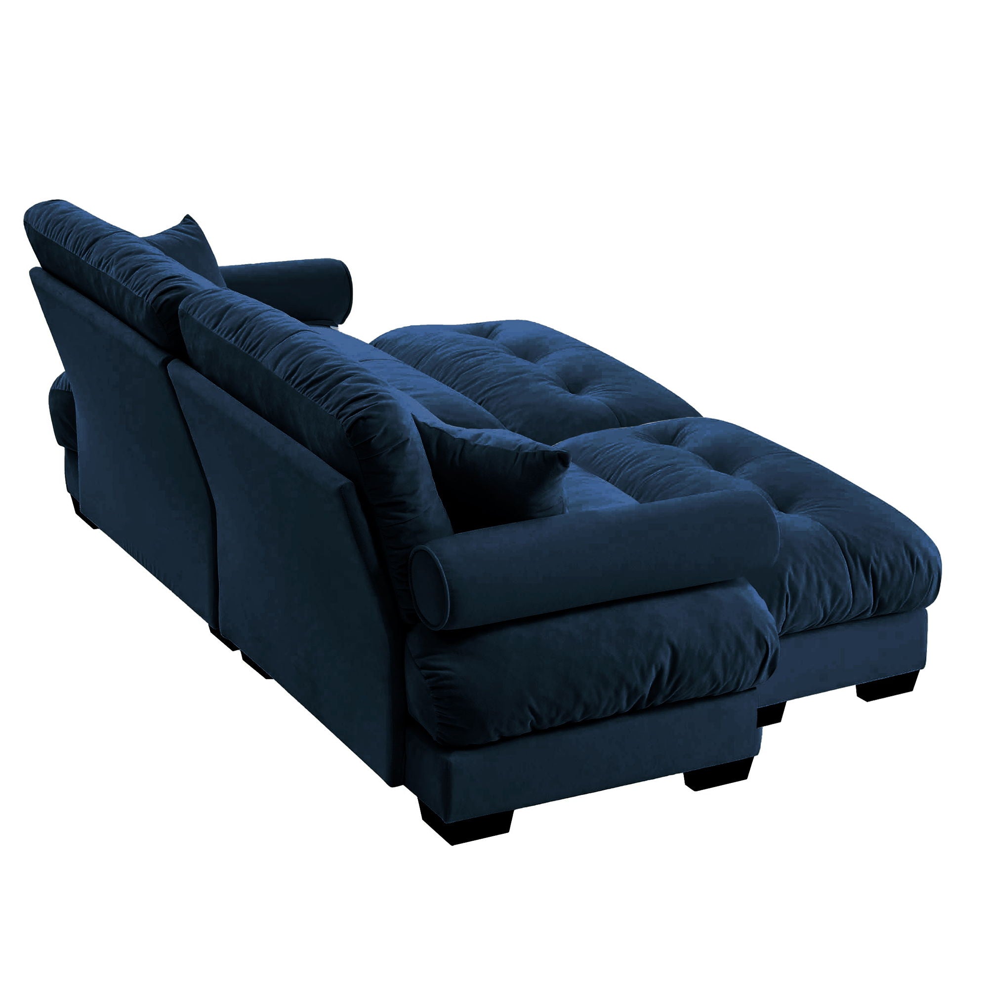 Super Comfort Oversized Modular Sectional Sofa With Movable Ottoman