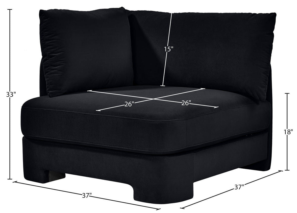 Hammond - Velvet Performance Fabric Upholstered Chair