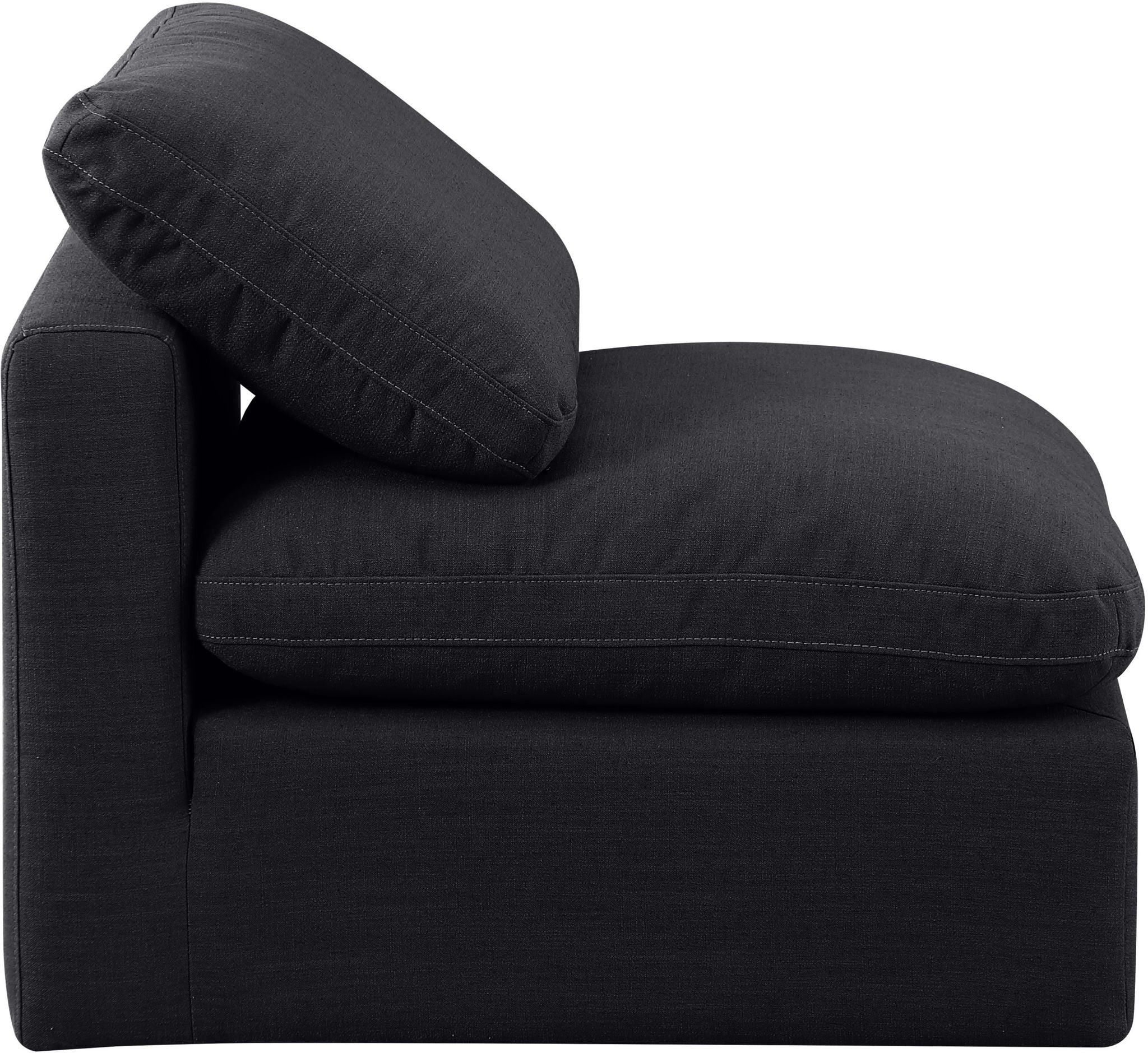 Indulge - Linen Armless Chair
