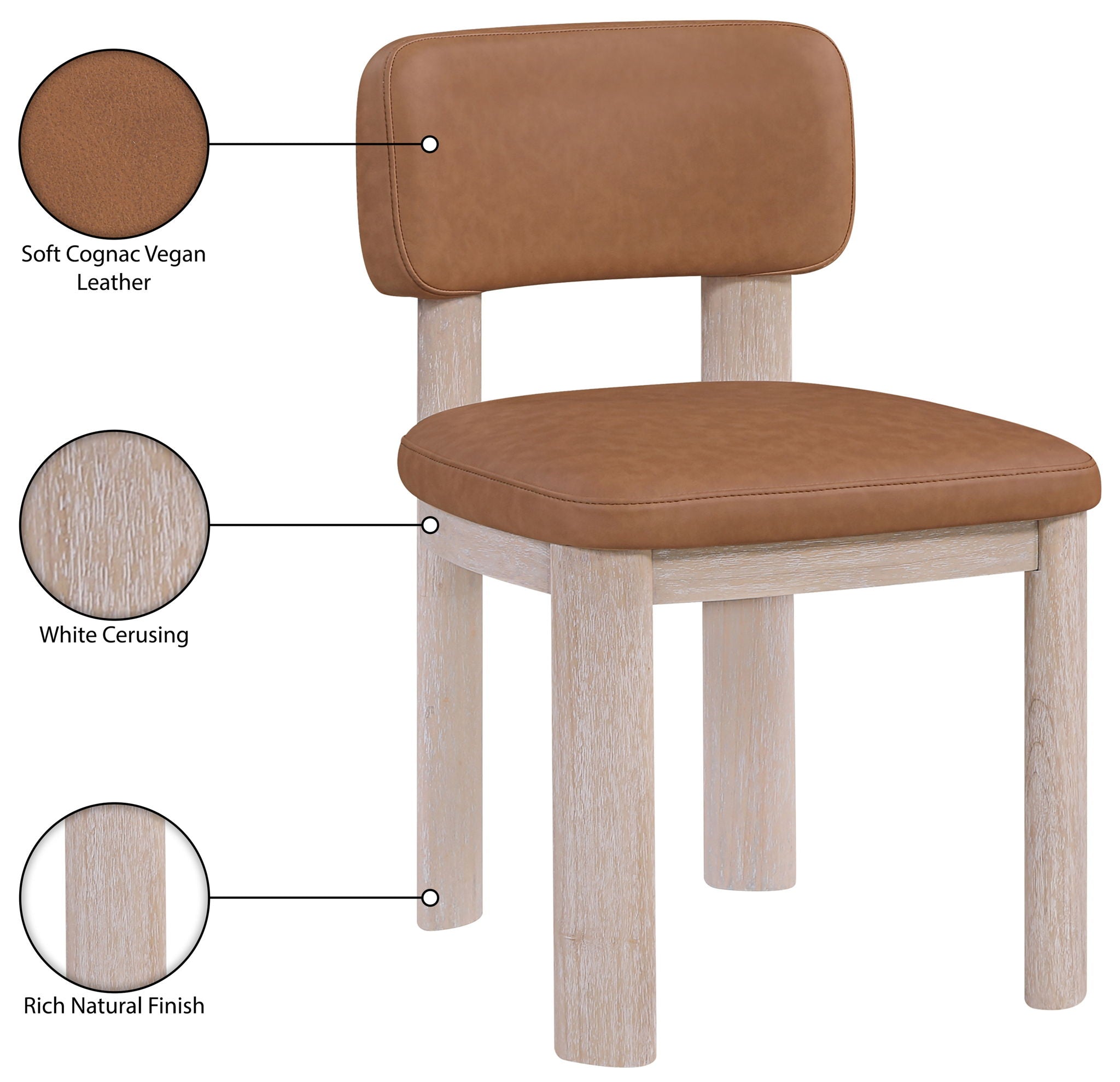 Paloma - Faux Leather Upholstered Dining Chair (Set of 2)