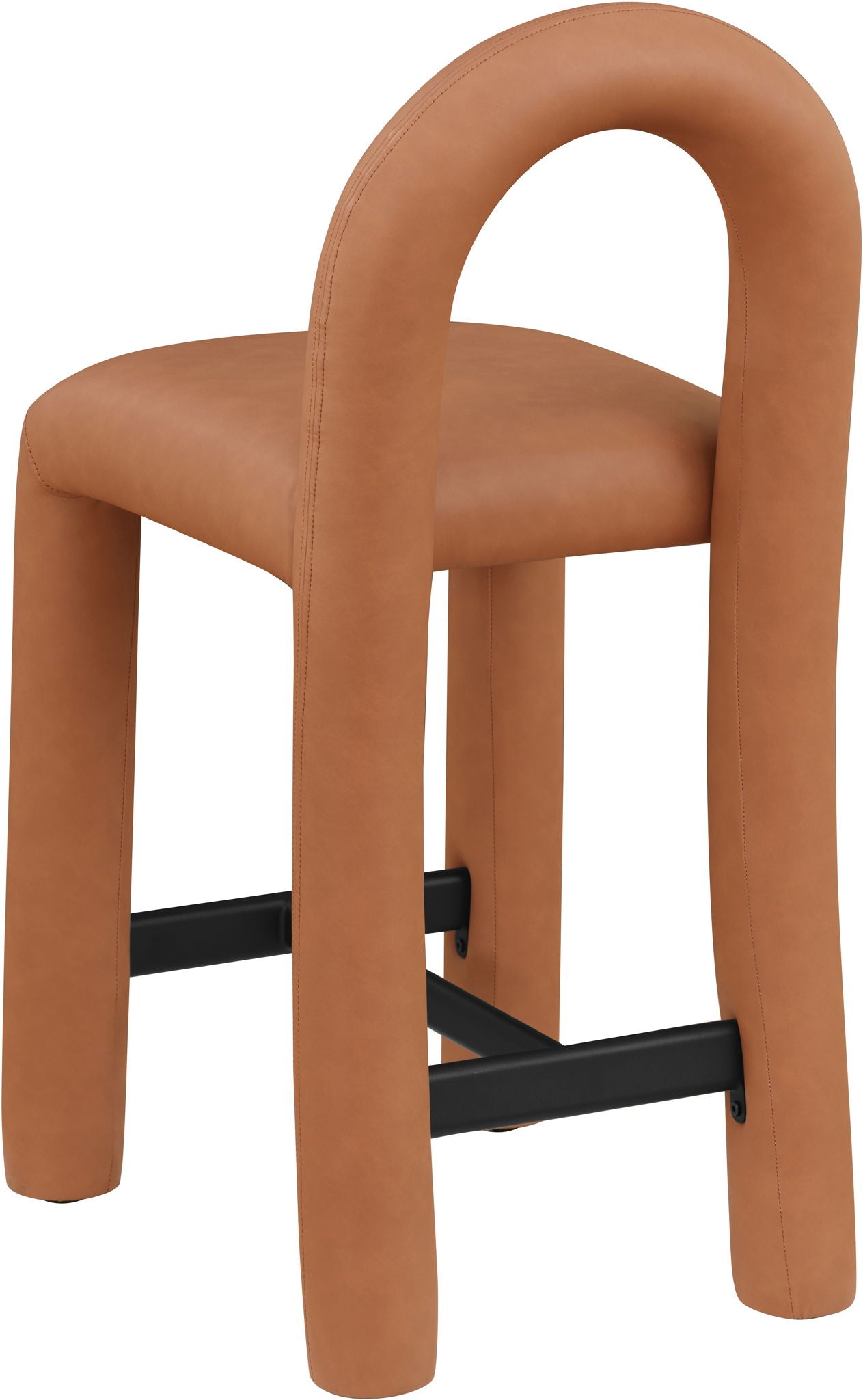 Amari - Faux Leather Stool