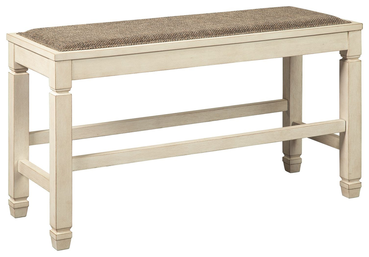 Bolanburg - DBL Counter UPH Bench  - Beige