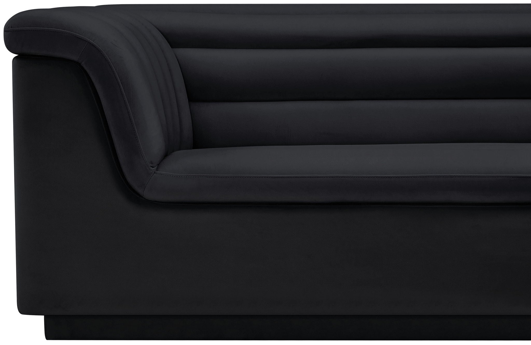 Cascade - Velvet Loveseat