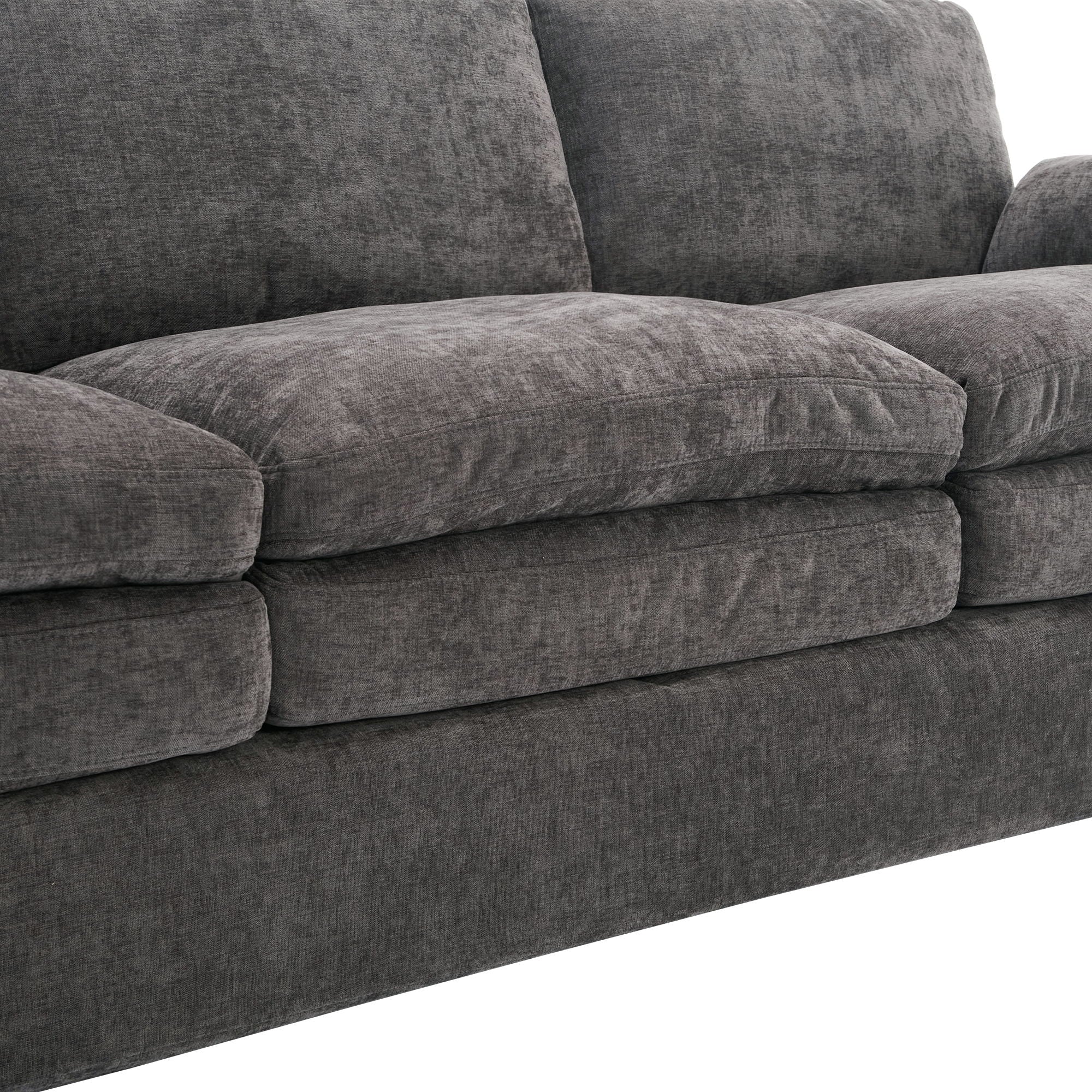 Cozy Upholstered Sofa Set For Living Room