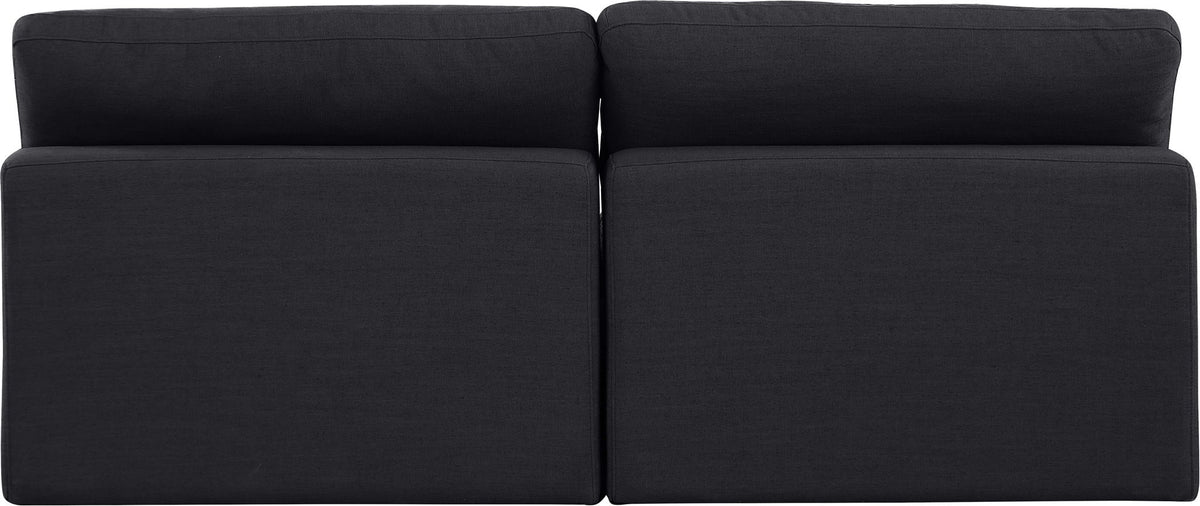 Comfy - Linen Modular Armless Sofa 2 Seats
