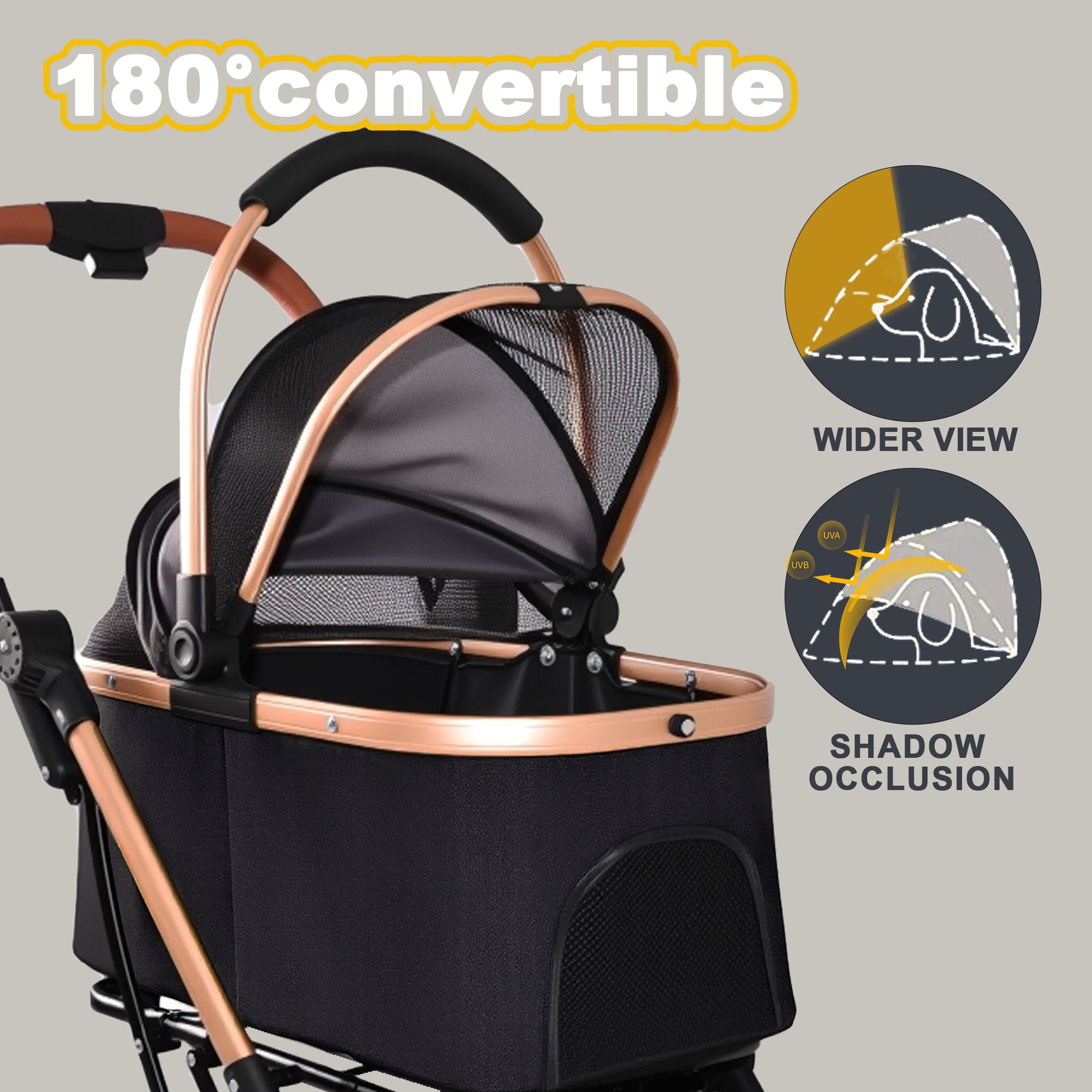 Pet Stroller For Dogs And Cats