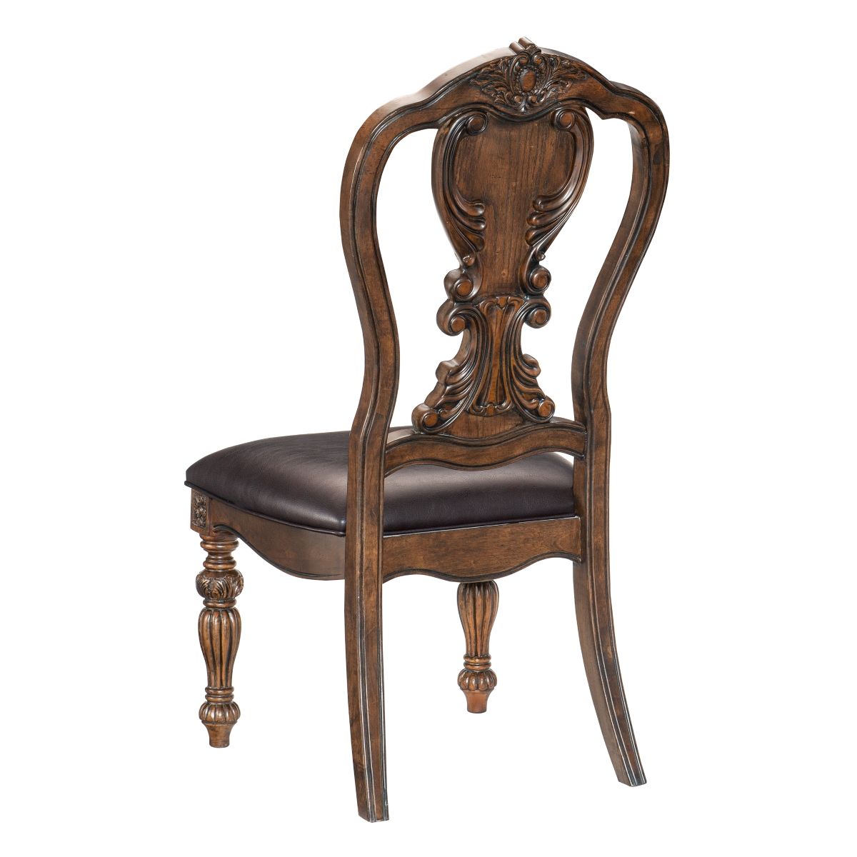 Bergen - 5 Piece Dining Room Set (Table & 4 Side Chairs) - Oak