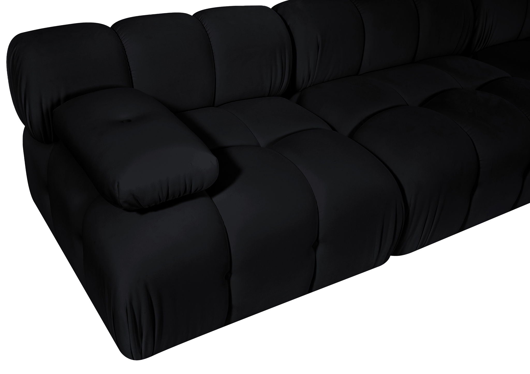 Orin - Velvet 4 Piece Modular Sofa