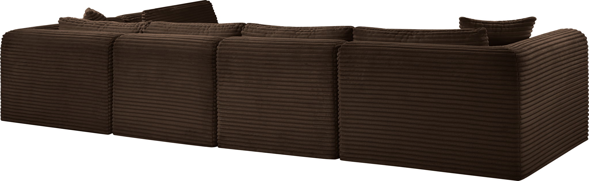 Shaggy - 5 Piece Modular Sectional