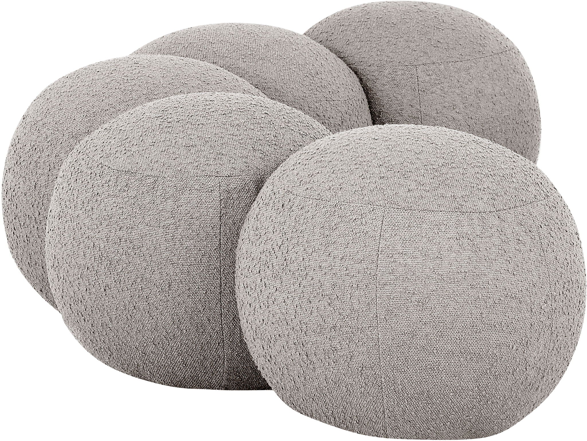Apollo - Boucle Fabric Bench