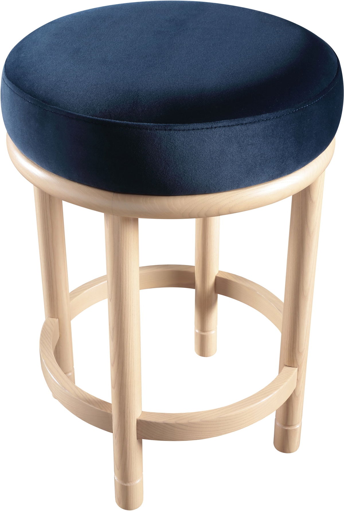 Monette - Counter Stool With Natural Base