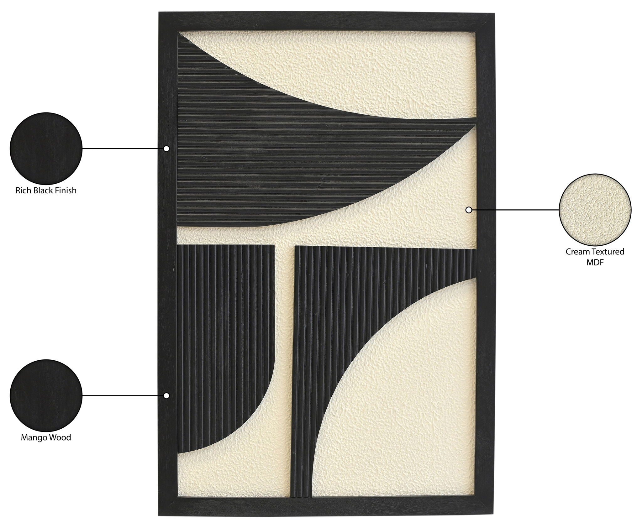 Cadence - Mango Wood Wall Decor