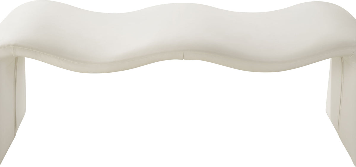 Willow - Faux Leather Bench